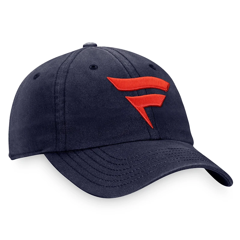 Casquette ajustable non structurée Navy Fanatics Corporate pour homme