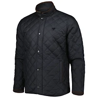 Veste de voyage matelassée à boutons-pression Fanatics Corporate Suffolk Peter Millar pour homme