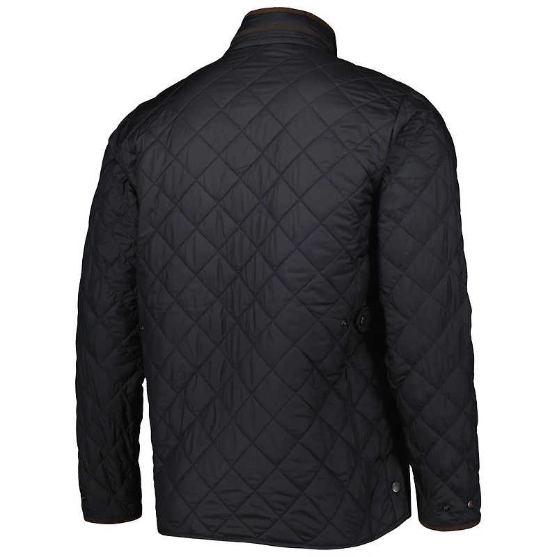 Veste de voyage matelassée à boutons-pression Fanatics Corporate Suffolk Peter Millar pour homme
