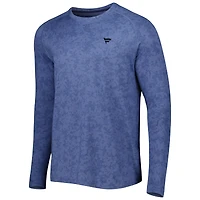 T-shirt à manches longues raglan bleu fanatiques d'entreprise Aurora Peter Millar pour homme