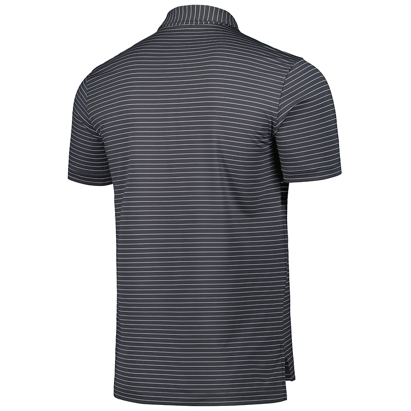 Men's Peter Millar Charcoal Fanatics Corporate Crafty Jersey Polo