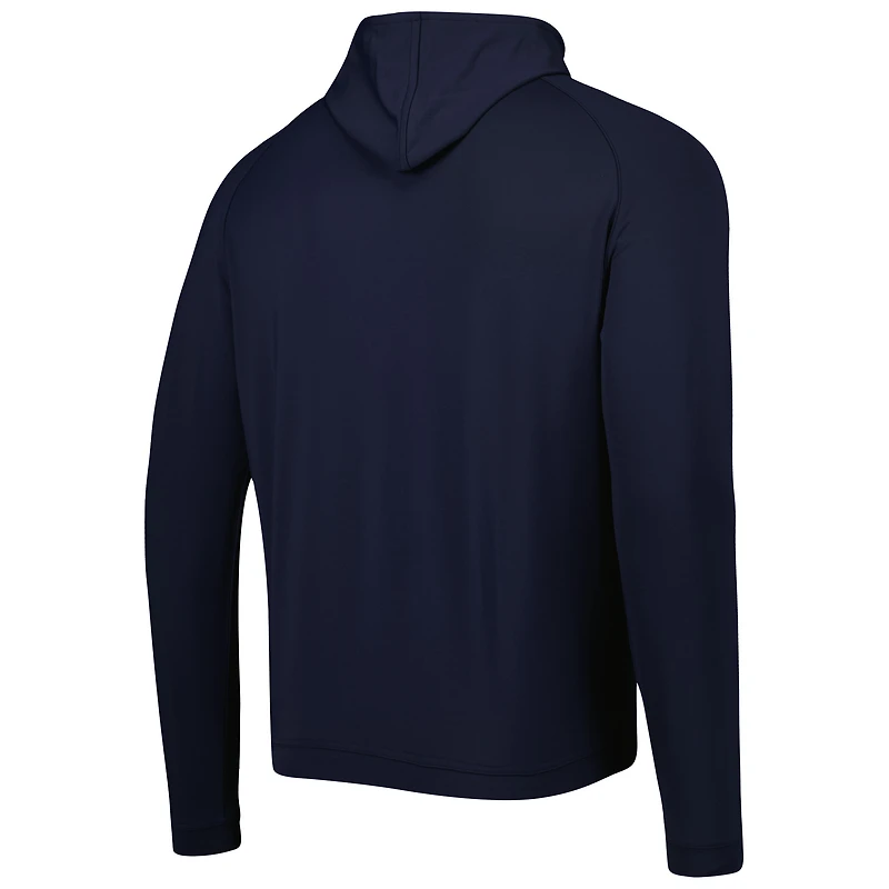 Sweat à capuche raglan bleu marine Fanatics Corporate Pine de Peter Millar pour homme