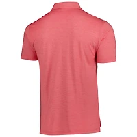 Men's Red Fanatics Corporate The Butter Stripe Tri-Blend Polo