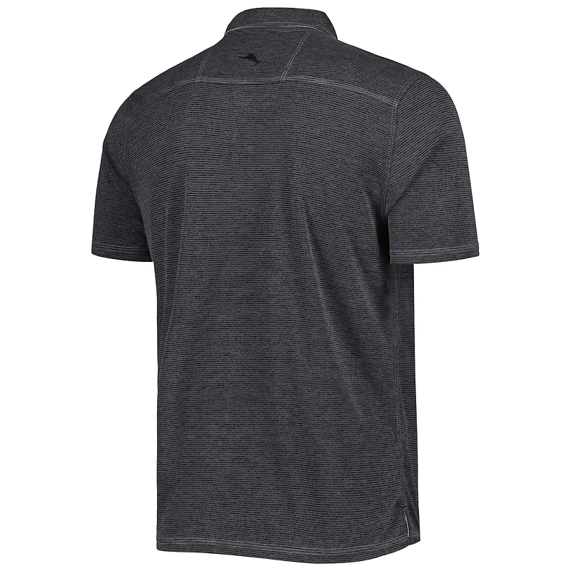Men's Tommy Bahama Black Fanatics Corporate Paradiso Cove Polo