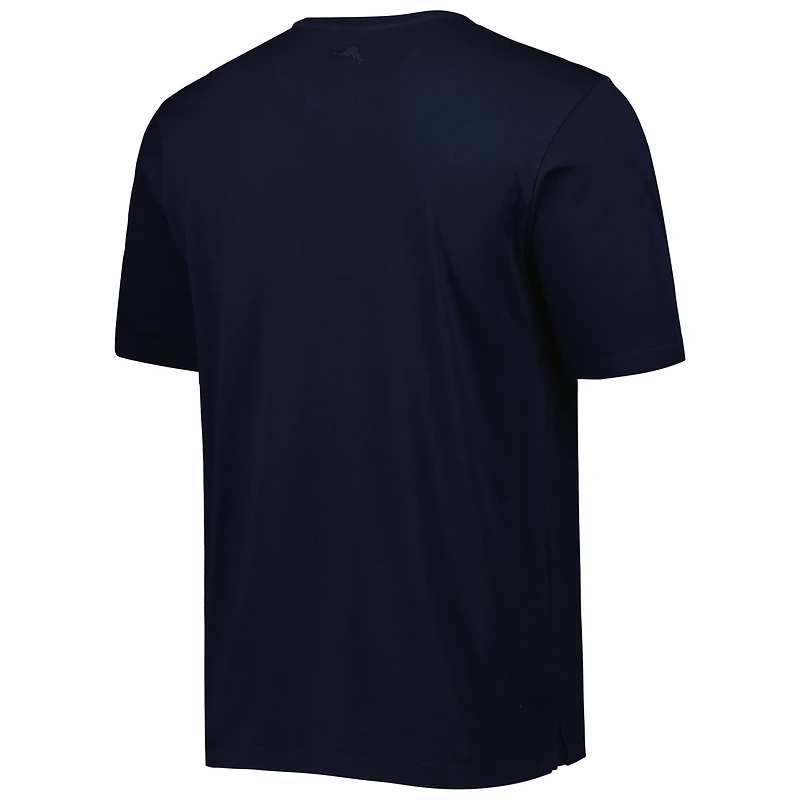 T-shirt Tommy Bahama Blue Fanatics Corporate Bali Skyline pour homme