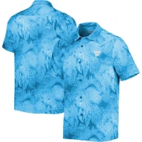 Men's Tommy Bahama Blue Fanatics Corporate Coast Luminescent Fronds Camp Button-Up Shirt