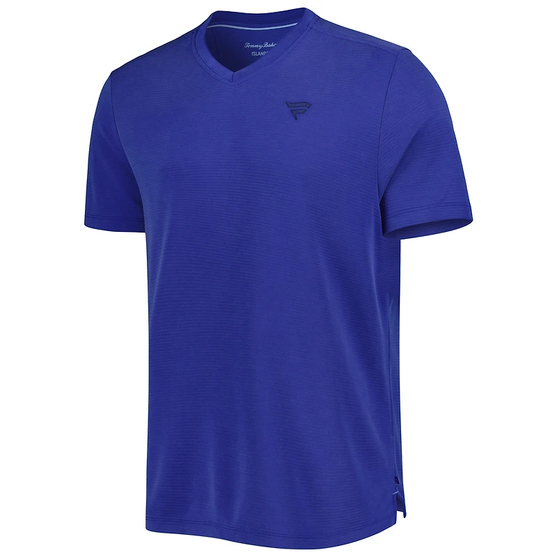 T-shirt à col en V Tommy Bahama Fanatics Corporate Coastal Crest IslandZone pour homme