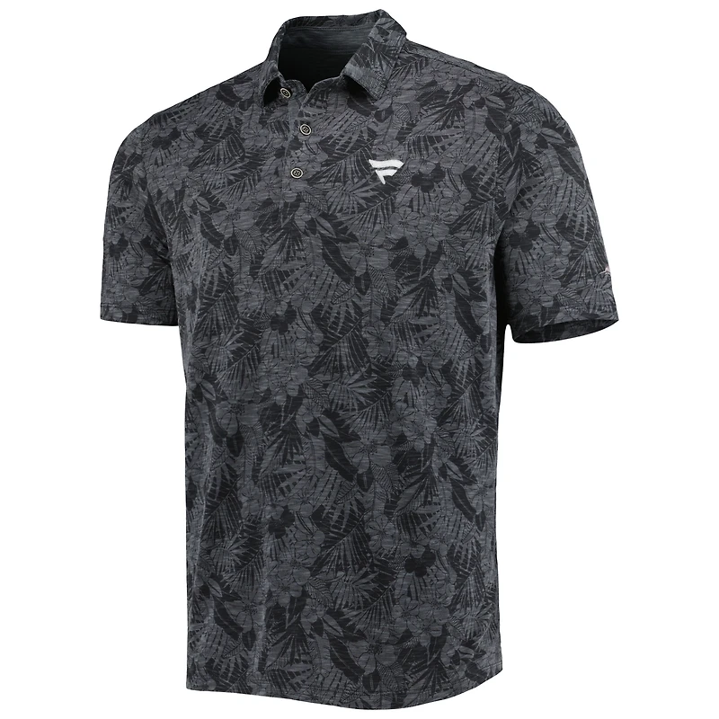 Men's Tommy Bahama Charcoal Fanatics Corporate Sport Palmetto Palms Polo