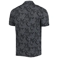Men's Tommy Bahama Charcoal Fanatics Corporate Sport Palmetto Palms Polo
