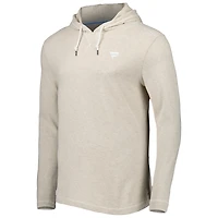 Men's Tommy Bahama Khaki Fanatics Corporate La Jolla Pullover Hoodie