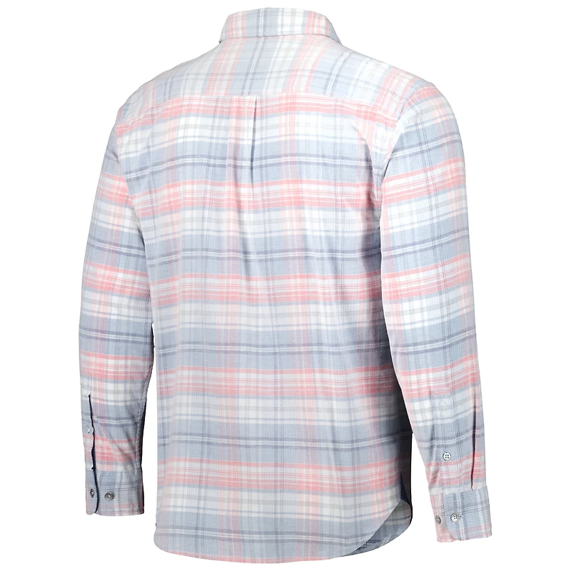 Men's Tommy Bahama Light Blue Fanatics Corporate Coastline Carmel Button-Up Shirt