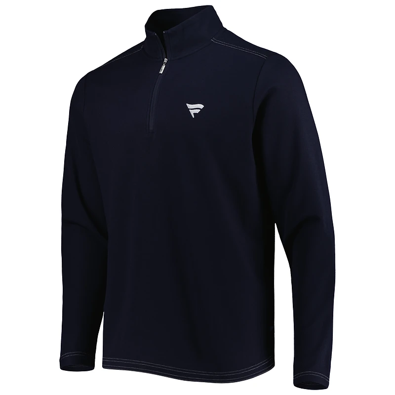 Veste à demi-zip Tommy Bahama Navy Fanatics Corporate Sport Emfielder 2.0 IslandZone pour homme