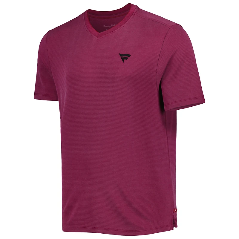Men's Tommy Bahama Blue Fanatics Corporate Coastal Crest IslandZone V-Neck T-Shirt