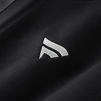 Haut tri-mélange à fermeture éclair quart de tour pour homme TravisMathew Black Fanatics Corporate Cloud