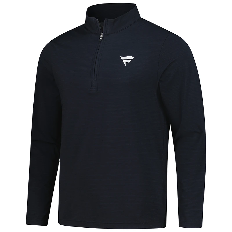 Haut tri-mélange à fermeture éclair quart de tour pour homme TravisMathew Fanatics Corporate The Heater