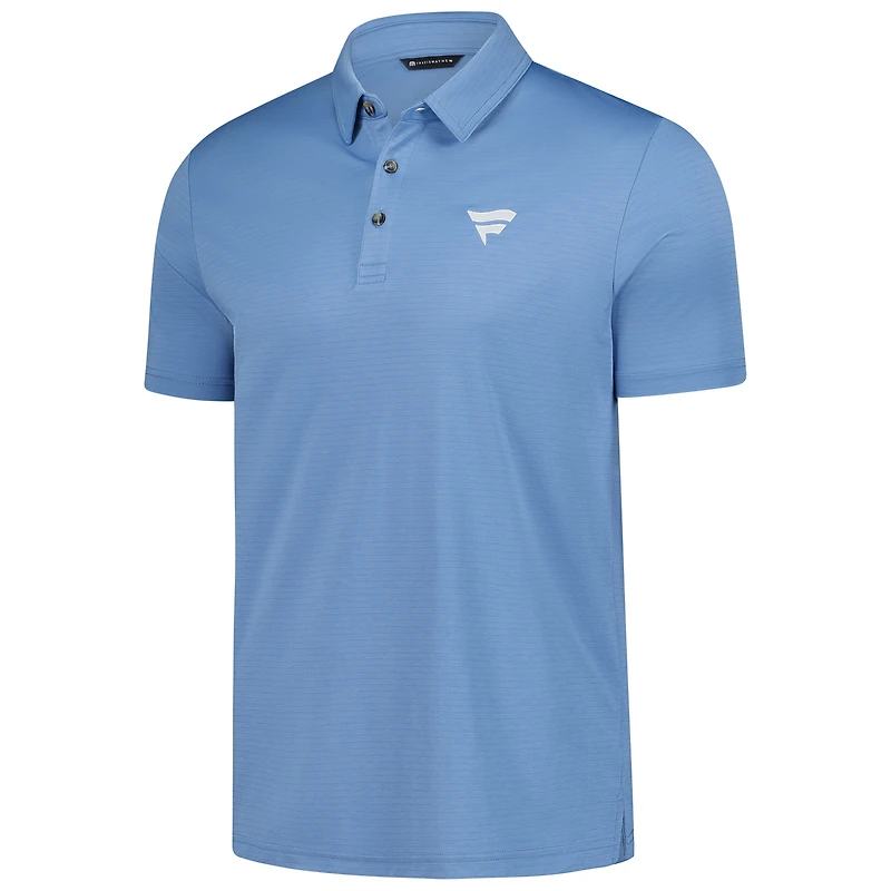 Polo TravisMathew Fanatics Corporate The Zinna 2.0 bleu pour hommes