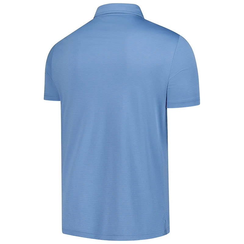 Men's TravisMathew  Blue Fanatics Corporate The Zinna 2.0 Polo