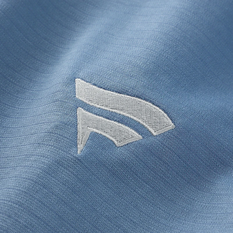 Men's TravisMathew  Blue Fanatics Corporate The Zinna 2.0 Polo