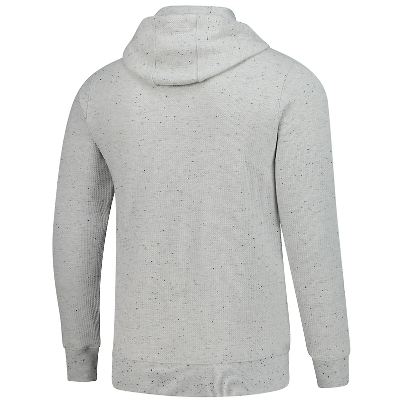 Men's TravisMathew Fanatics Corporate Cloud Waffle Lightweight Tri-Blend Pullover Hoodie