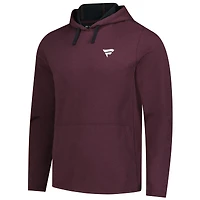 Men's TravisMathew Heather Fanatics Corporate Upgraded Tech Pullover Hoodie