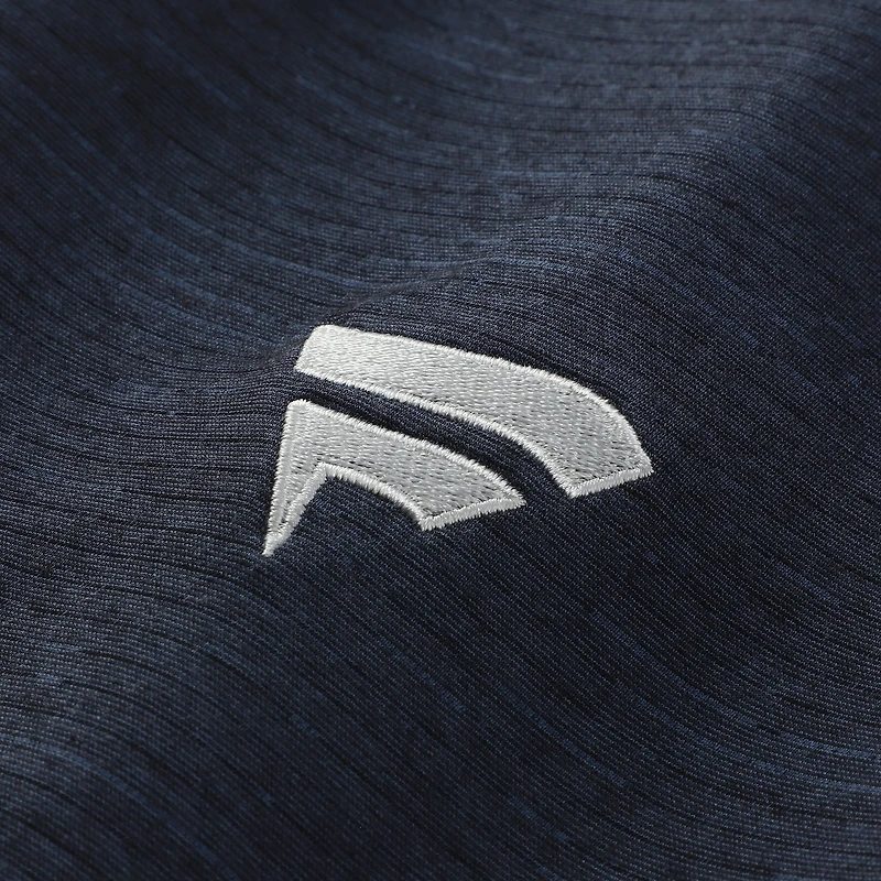 Polo tri-blend bleu marine Fanatics Corporate The Heater pour homme