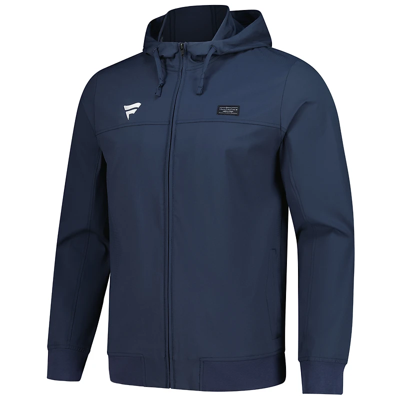 Veste zippée intégrale TravisMathew Navy Fanatics Corporate Wanderlust pour homme