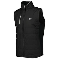 Gilet à double fermeture éclair intégrale Fanatics Corporate Z625 pour homme, noir, Zero Restriction