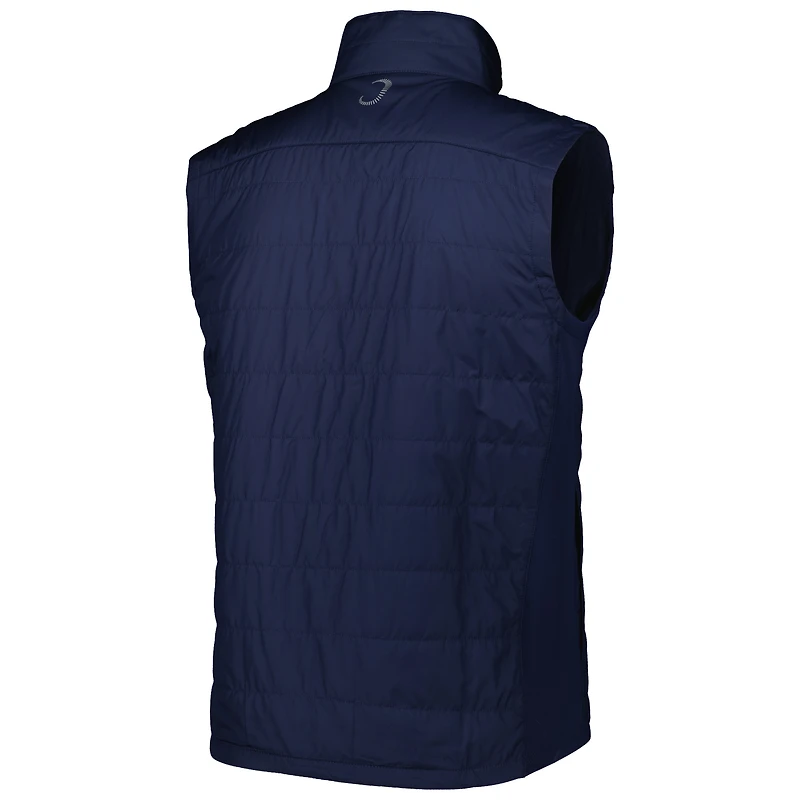 Men's Zero Restriction Navy Fanatics Corporate Z625 Dual Full-Zip Vest