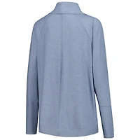Cardigan ouvert devant raglan Fanatics Corporate Amari bleu Colosseum pour femme