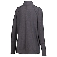 Cardigan ouvert sur le devant Raglan Fanatics Corporate Amari pour femme Colosseum Charcoal
