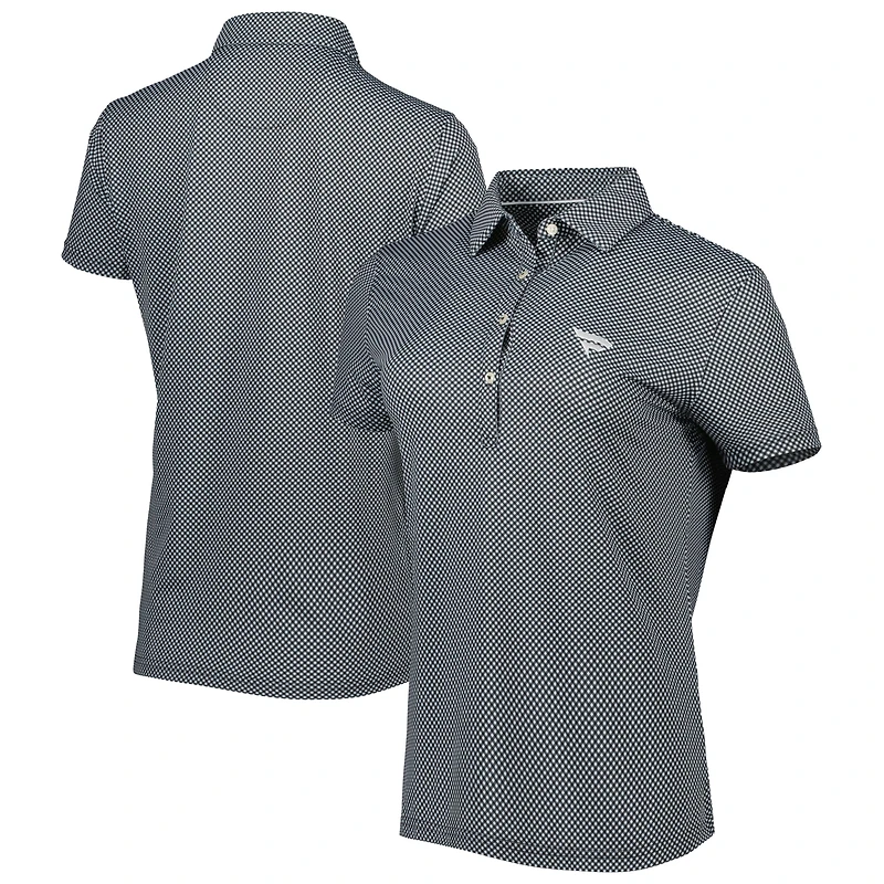 Polo Ecotec Corporate Vineyard Fanatics noir pour femme
