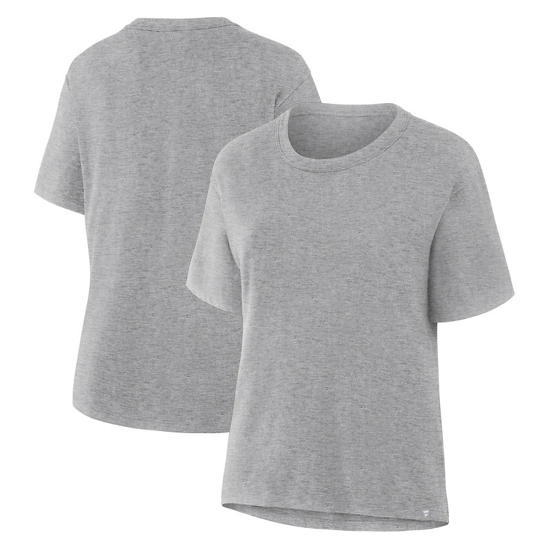 T-shirt en coton gris Fanatics Corporate Legacy pour femme