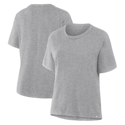 T-shirt en coton gris Fanatics Corporate Legacy pour femme
