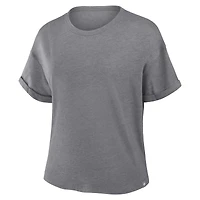 T-shirt gris hommage tri-blend Fanatics Corporate pour femme