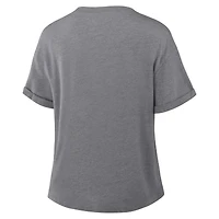 T-shirt gris hommage tri-blend Fanatics Corporate pour femme