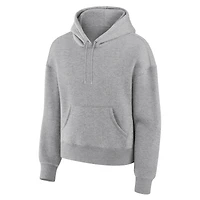 Sweat à capuche en polaire gris chiné Legacy pour femme Fanatics Corporate