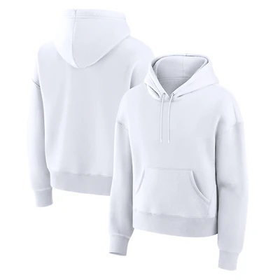Sweat à capuche en polaire blanc Legacy pour femme Fanatics Corporate