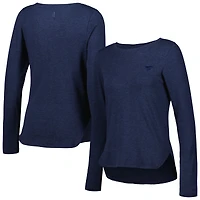 Women's johnnie-O Maroon Fanatics Corporate Addison Long Sleeve T-Shirt