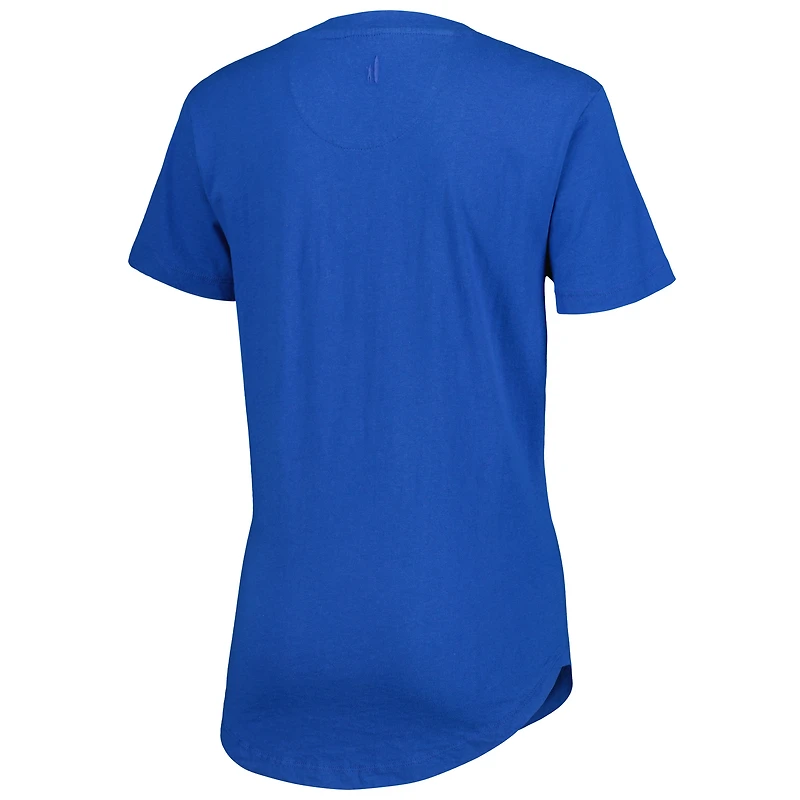 Women's johnnie-O Royal Fanatics Corporate Meredith V-Neck T-Shirt