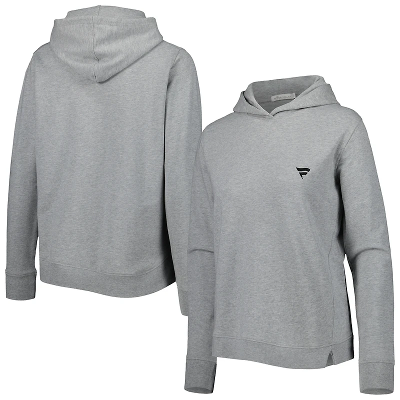 Women's Peter Millar Fanatics Corporate Lava Wash Tri-Blend Pullover Hoodie