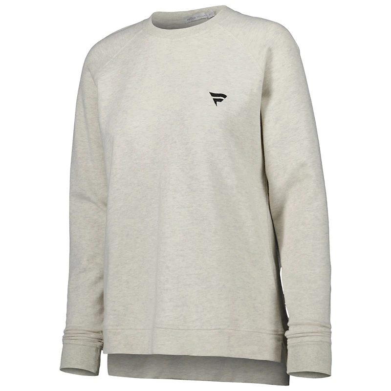 Sweat-shirt à col rond en mélange de coton Peter Millar Natural Fanatics Corporate Lava Wash pour femme