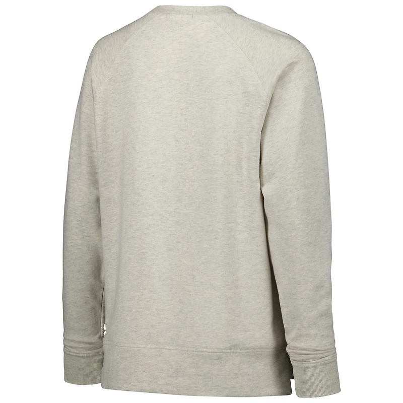 Sweat-shirt à col rond en mélange de coton Peter Millar Natural Fanatics Corporate Lava Wash pour femme