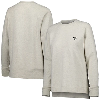 Sweat-shirt à col rond en mélange de coton Peter Millar Natural Fanatics Corporate Lava Wash pour femme