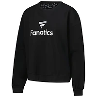 Sweat-shirt surdimensionné en polaire Mercy pour femme, modèle Pressbox Black Fanatics Corporate