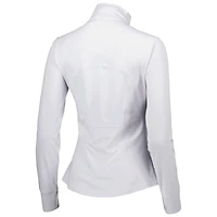 Veste zippée intégrale blanche Fanatics Corporate Ecotec pour femme