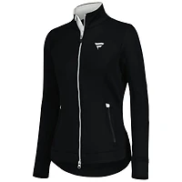 Women's Zero Restriction Black Fanatics Corporate Mikaela Full-Zip Jacket