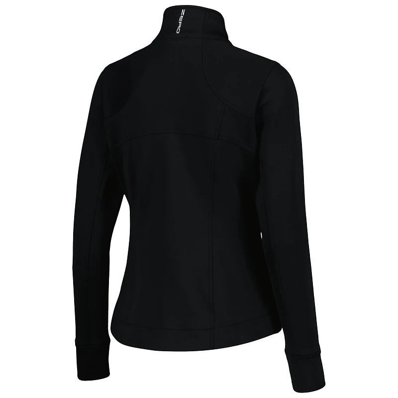 Women's Zero Restriction Black Fanatics Corporate Mikaela Full-Zip Jacket