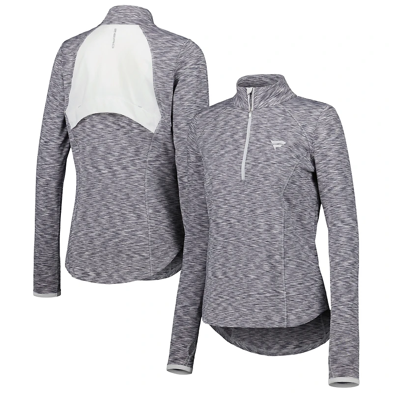 Women's Zero Restriction Navy Fanatics Corporate Shae Quarter-Zip Jacket