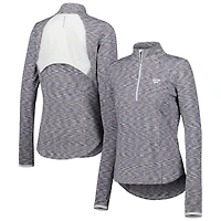 Women's Zero Restriction Navy Fanatics Corporate Shae Quarter-Zip Jacket