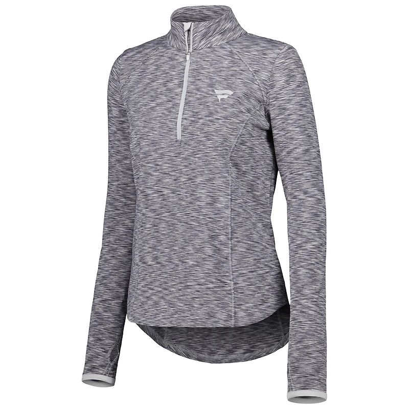 Women's Zero Restriction Navy Fanatics Corporate Shae Quarter-Zip Jacket